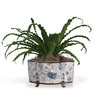 Pondicherry Quatrefoil Planter