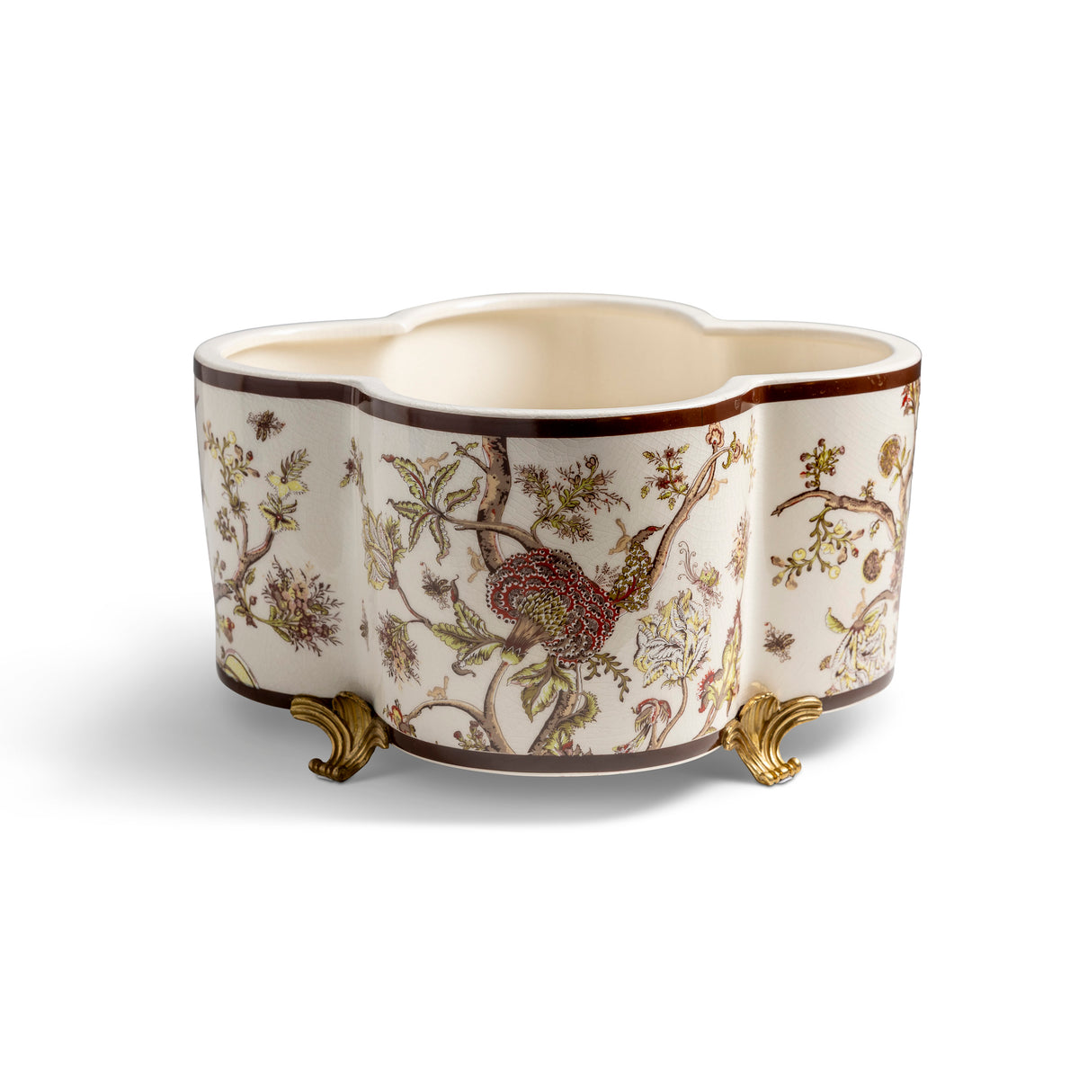 Pondicherry Red Qutarfoil Planter