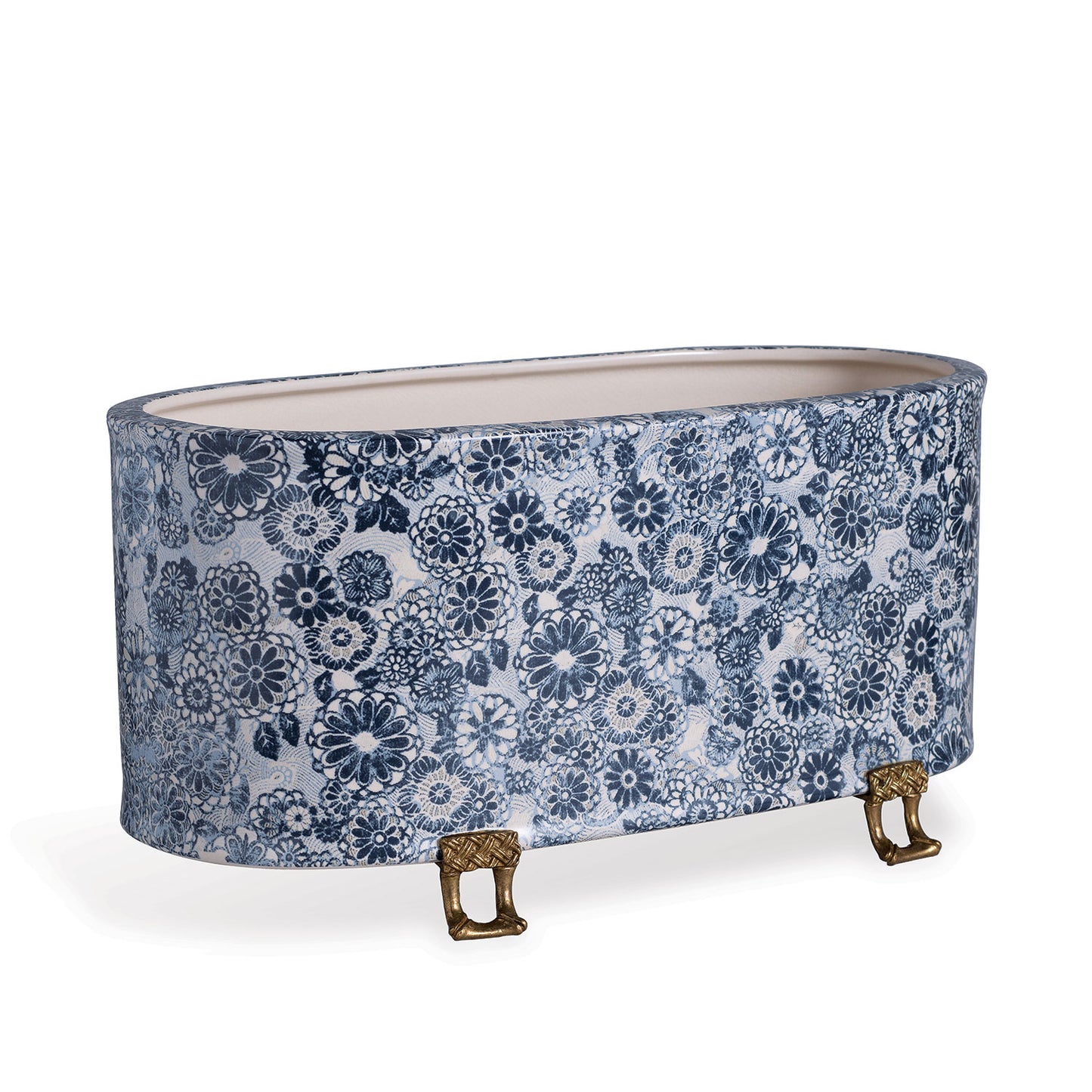 Siberian Tiger Oval Planter