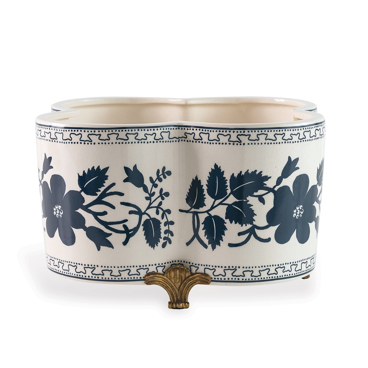 Breckenridge Quatrefoil Planter