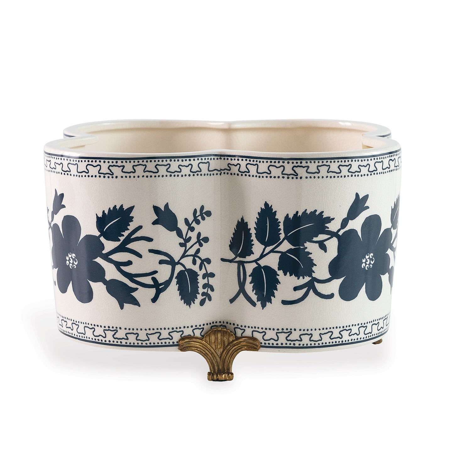 Breckenridge Quatrefoil Planter