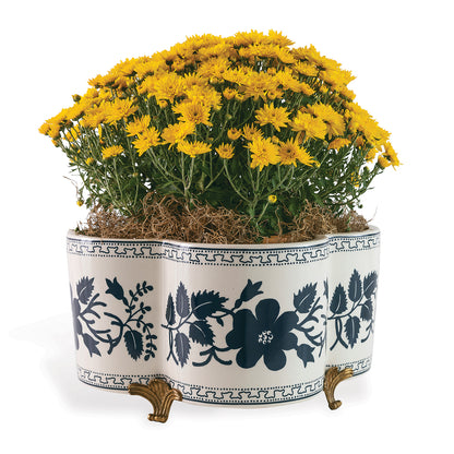 Breckenridge Quatrefoil Planter