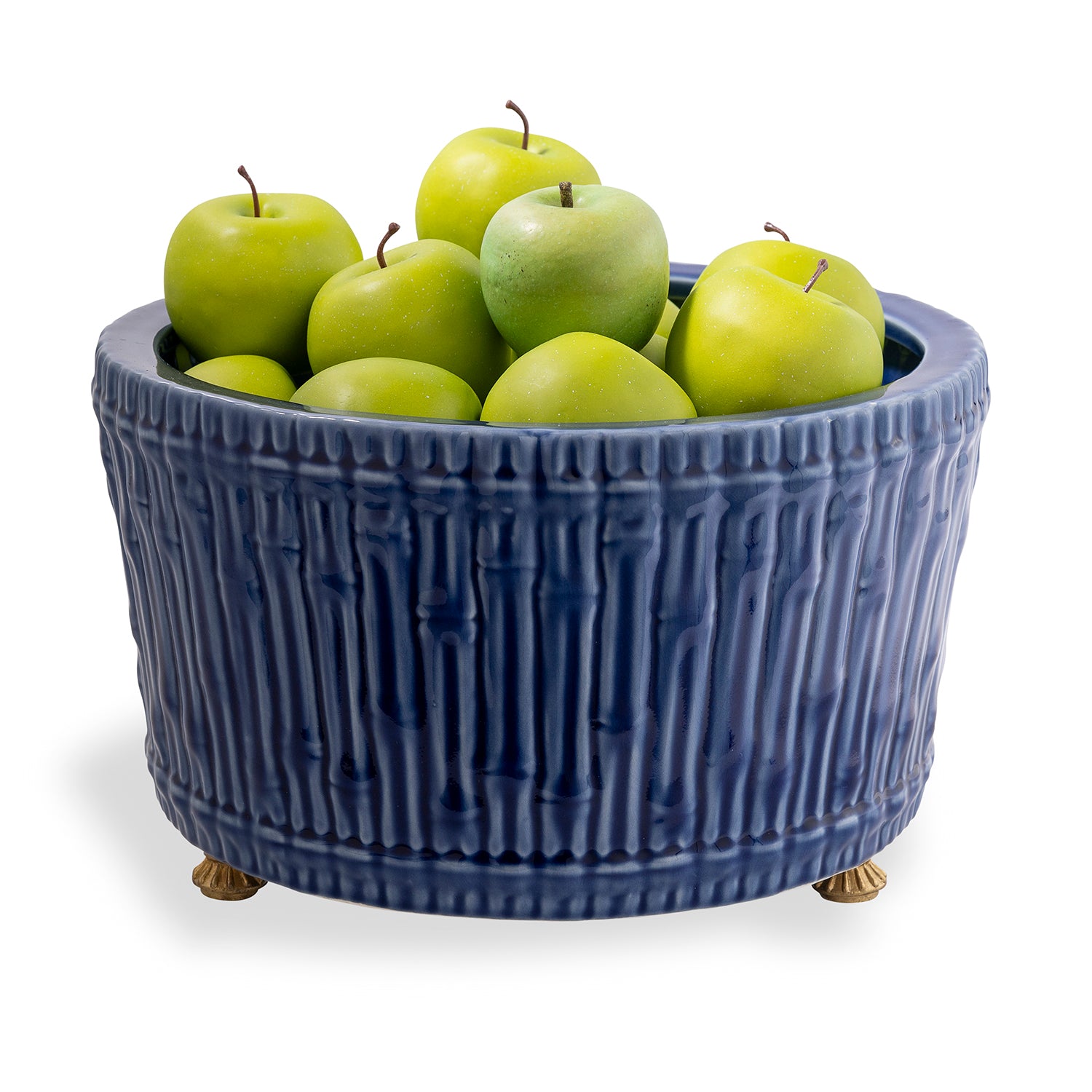 Bamboo Garden Blue Center Basin