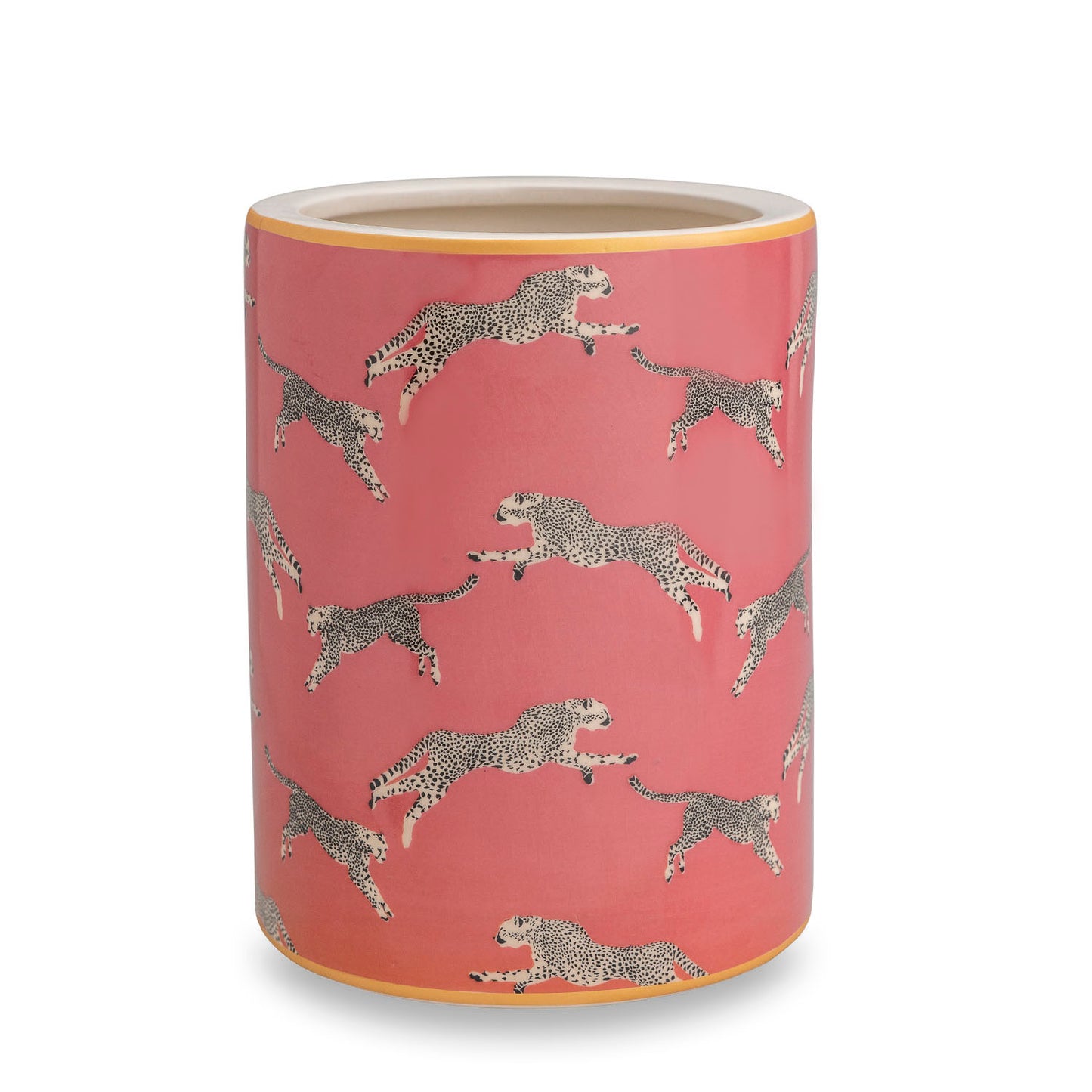Leaping Cheetah Pink Ice Bucket
