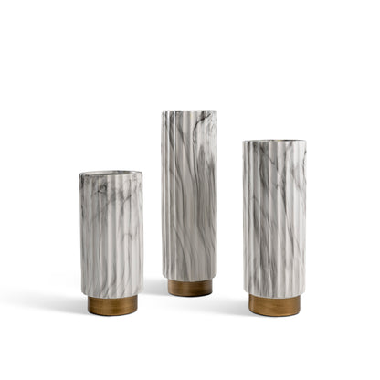 Atelier Medium White Vase