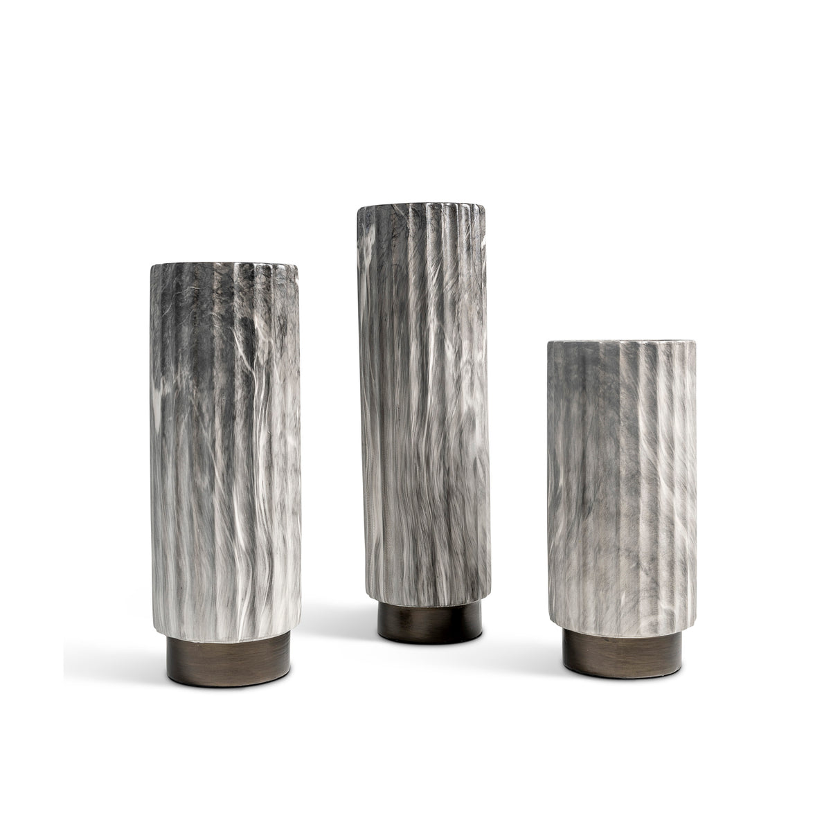 Atelier Medium Gray Vase