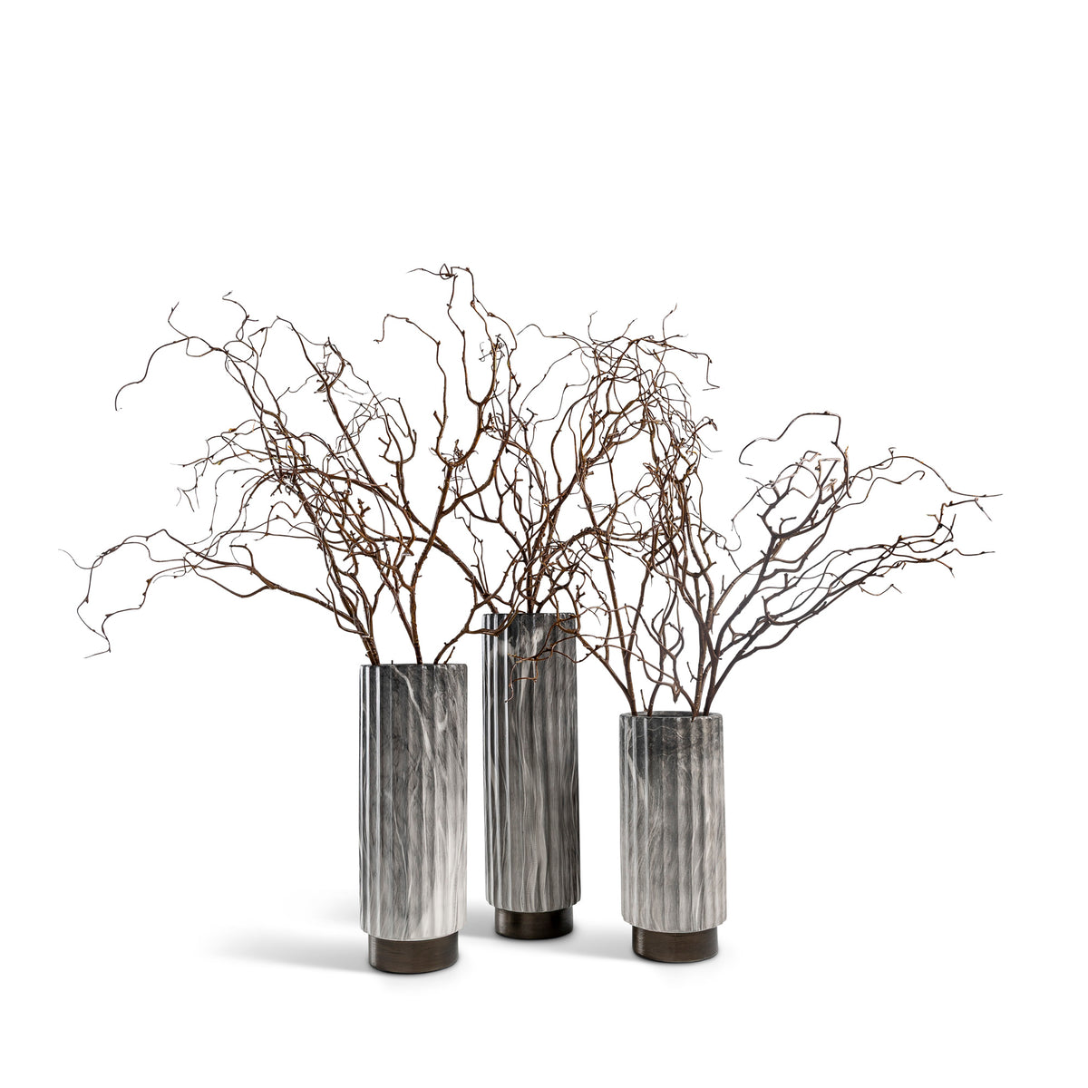 Atelier Large Gray Vase