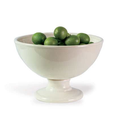 Lantana Ivory Bowl 9"H