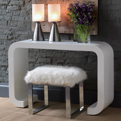 Camden Silver / Frosted Glass Candleholder (set of 2)