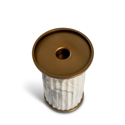 Atelier Pillar Candle Holder White Set/3