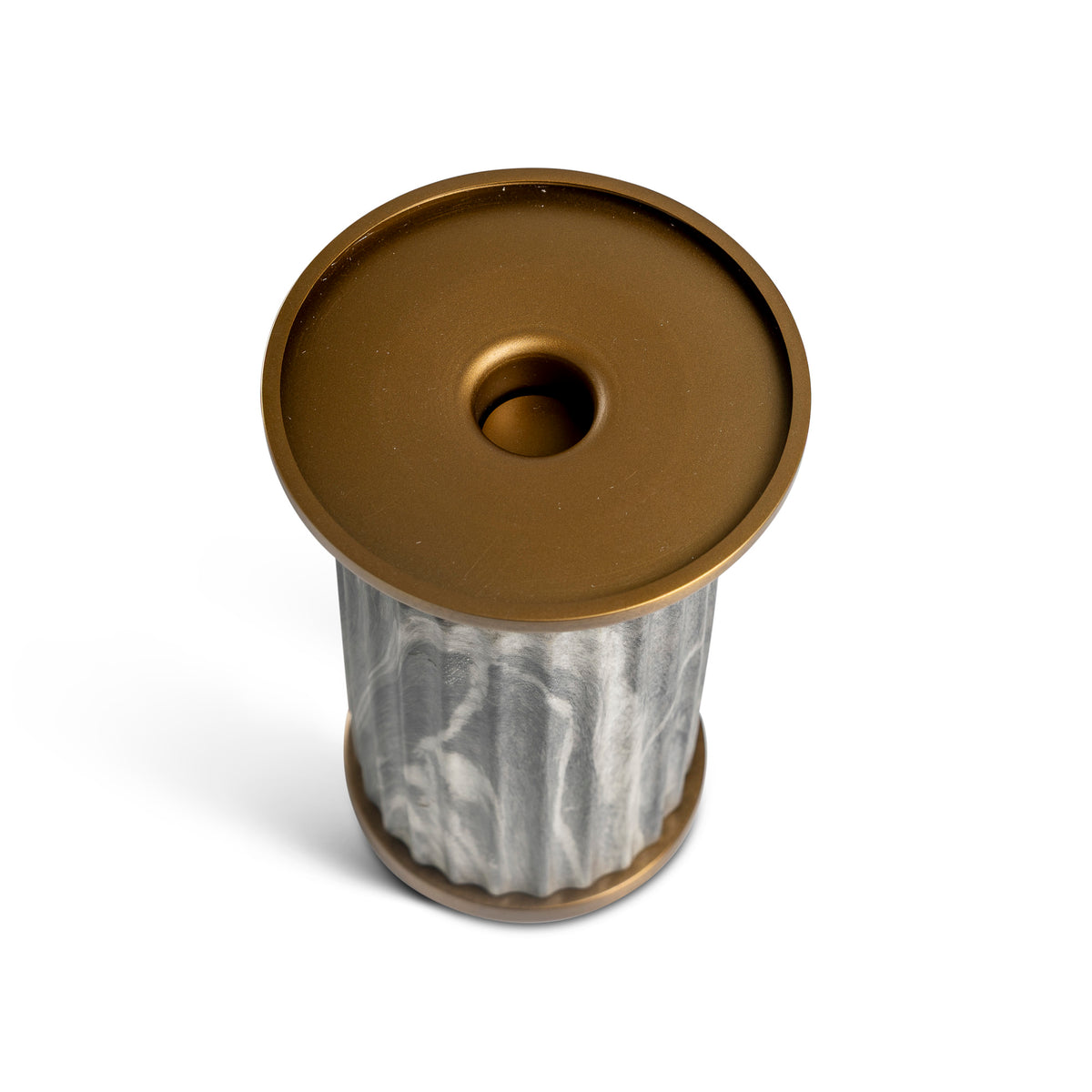 Atelier Pillar Candle Holder Gray Set/3