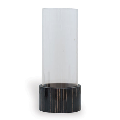 Dylan Black Vase/Candleholder