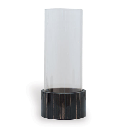 Dylan Black Vase/Candleholder