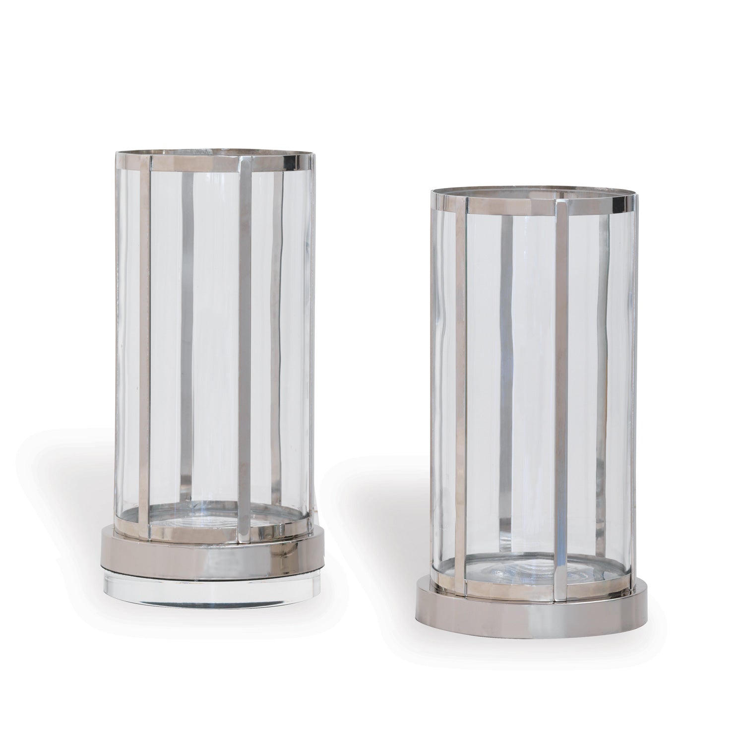 Edgewater Nickel Vase/Hurricane