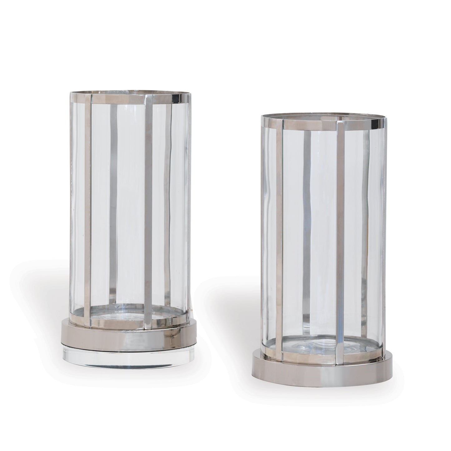 Edgewater Nickel Vase/Hurricane