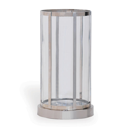 Edgewater Nickel Vase/Hurricane