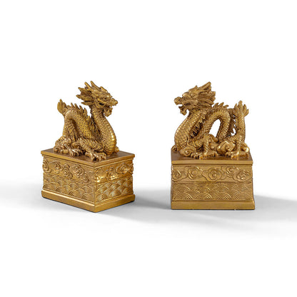 Imperial Gold Bookends
