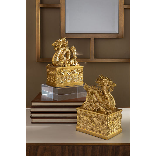 Imperial Gold Bookends