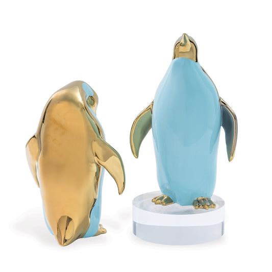 Penguin Turquoise Objects (set/2)