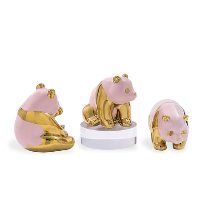 Panda Pink Objects (set/3)