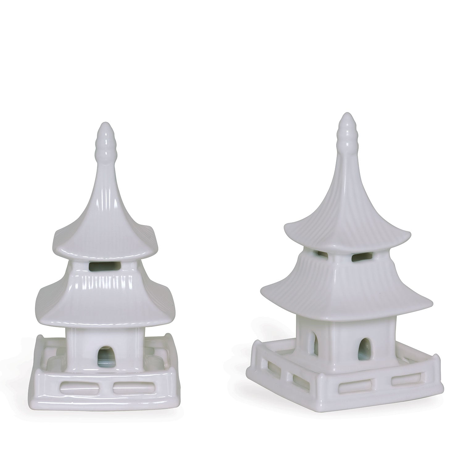 Pagoda Objects Short (set of 2)