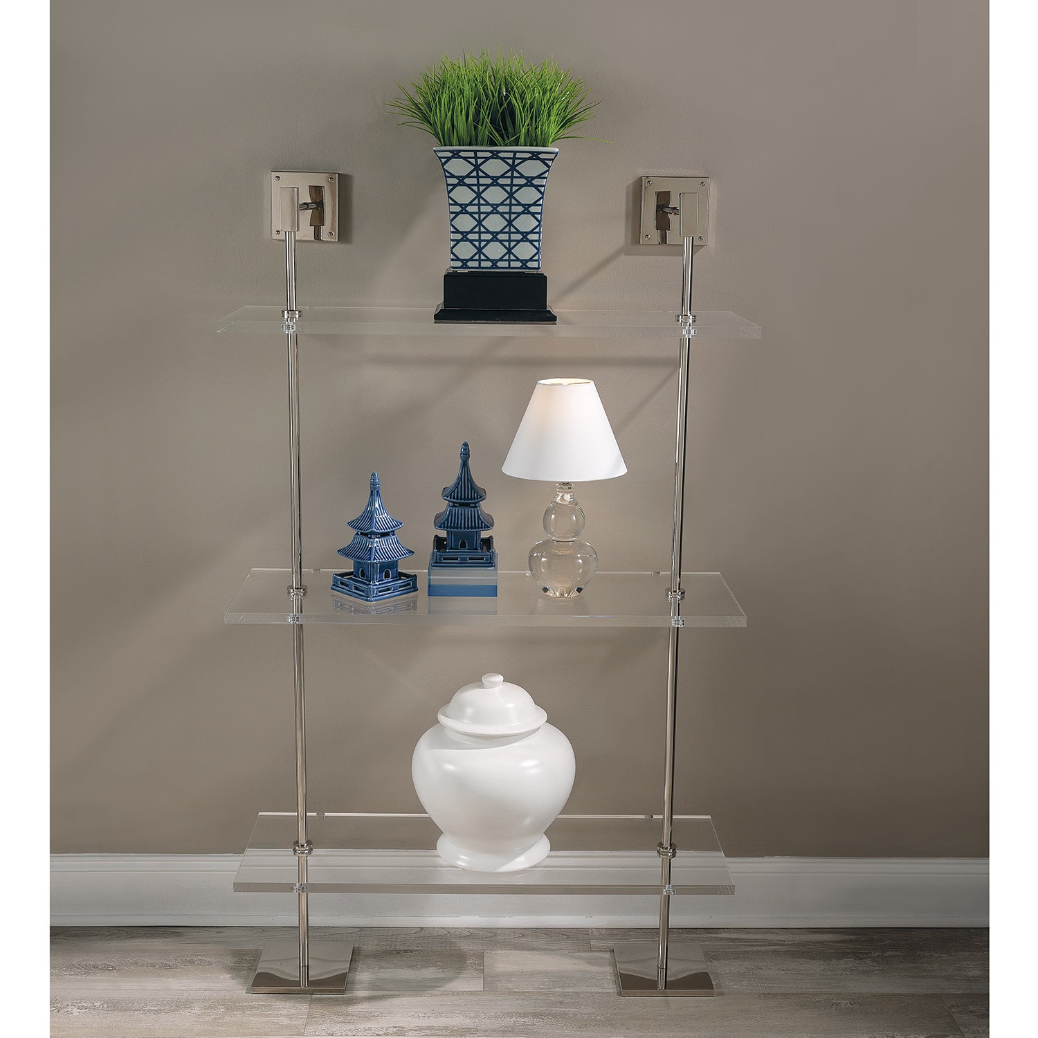 Pagoda Blue Objects Short