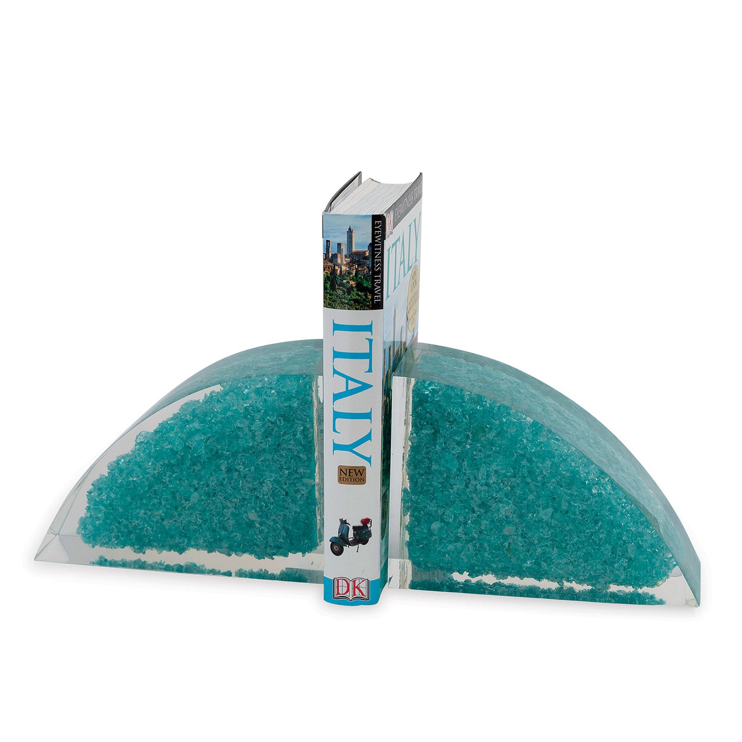 Stoneridge Turquoise Moon Bookends--pair