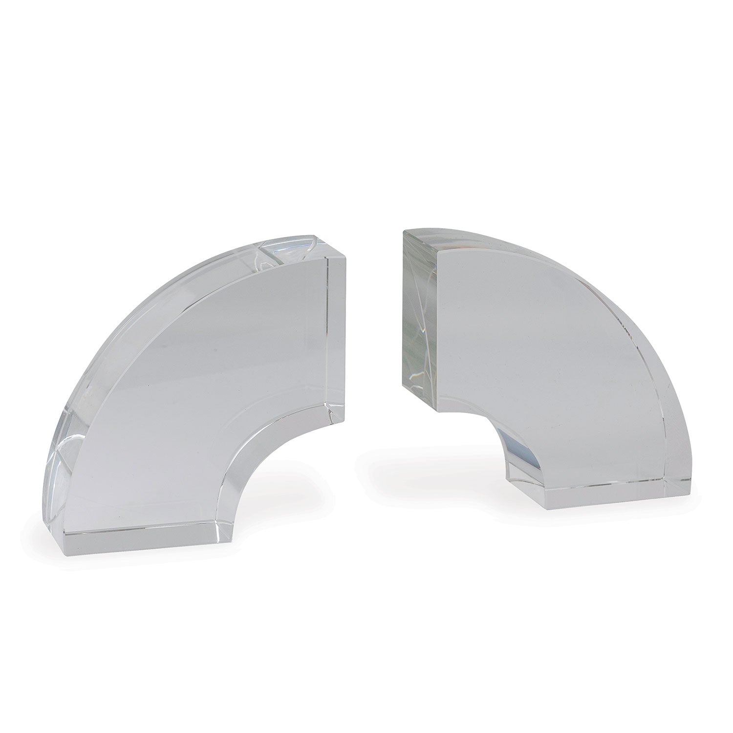 Nolan Crystal Bookends--pair
