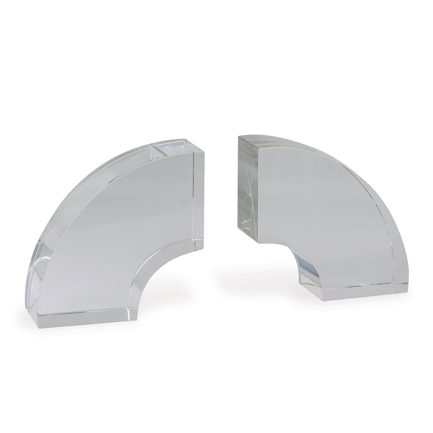 Nolan Crystal Bookends--pair
