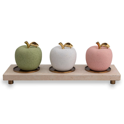 Macaroons Apples Set/3