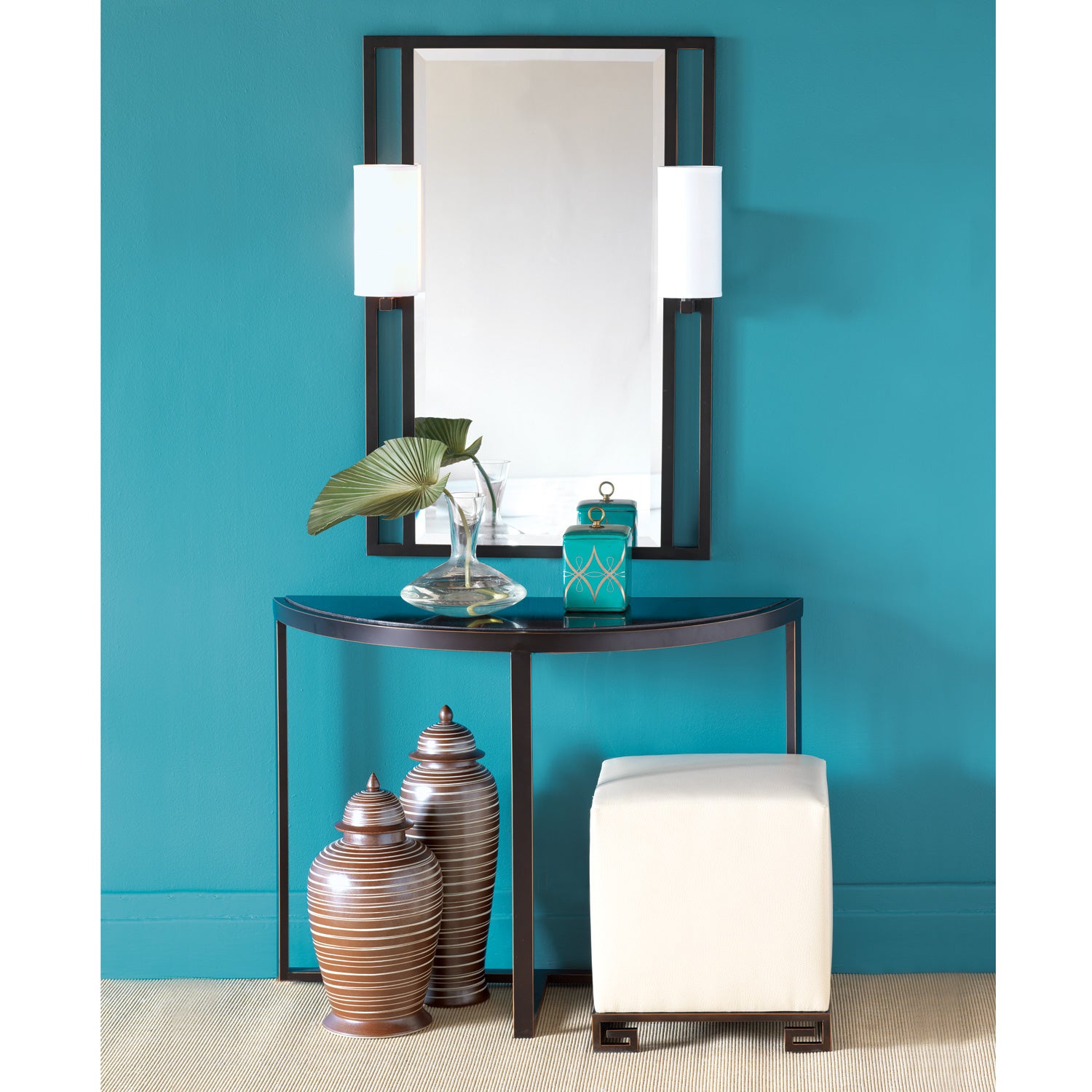 Douglas Mirror W/sconces