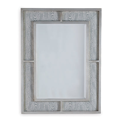Bedford Mirror Silver - Faux Bois
