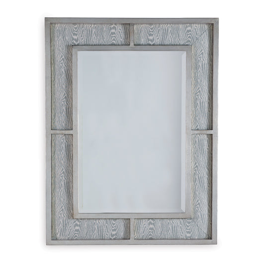 Bedford Mirror Silver - Faux Bois
