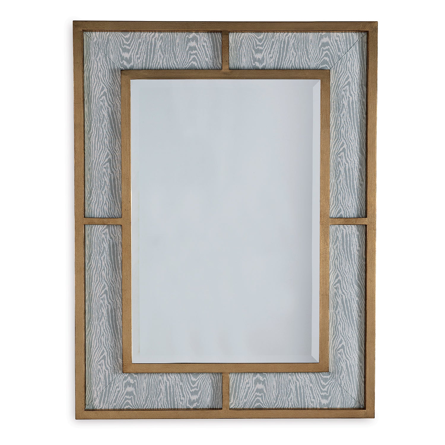 Bedford Mirror Gold - Faux Bois