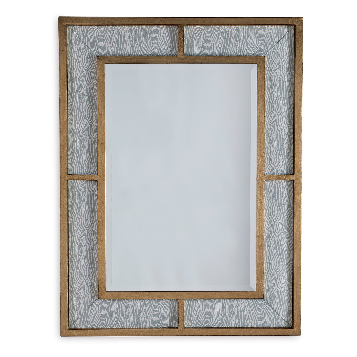 Bedford Mirror Gold - Faux Bois
