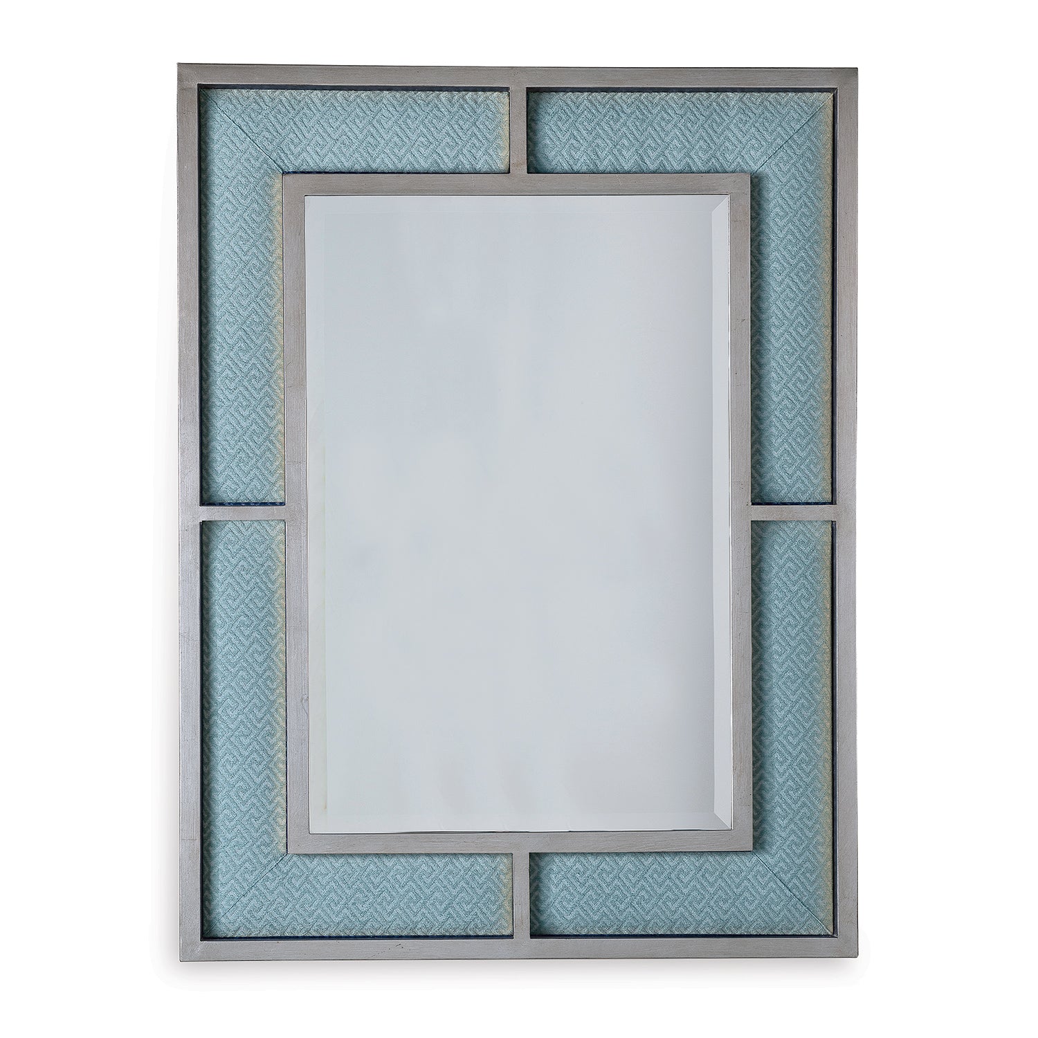 Bedford Silver Mirror / Nigel Celadon Fabric