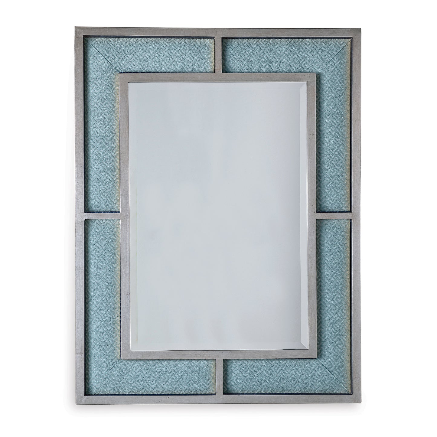 Bedford Silver Mirror / Nigel Celadon Fabric