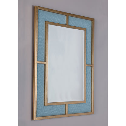Bedford Gold Mirror / Nigel Celadon Fabric