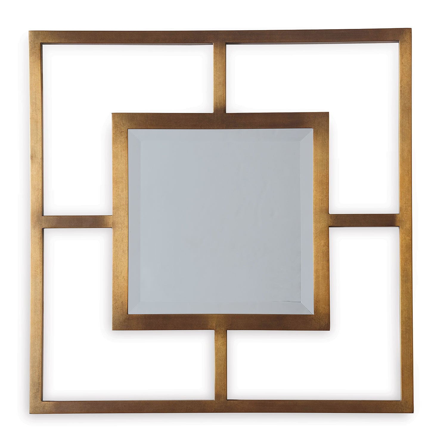 Cairo Brass Open Mirror