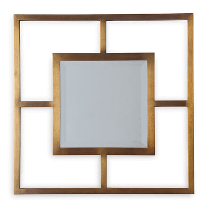 Cairo Brass Open Mirror