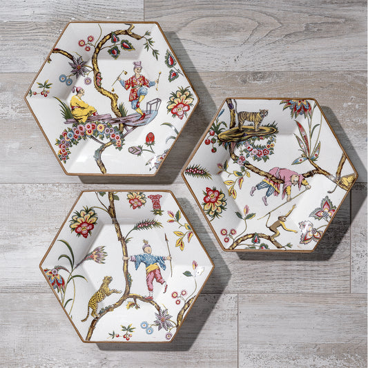 Chinoise Exotique Plates Set/3