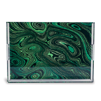 Malachite Green Tray