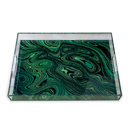 Malachite Green Tray