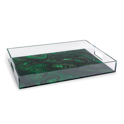 Malachite Green Tray
