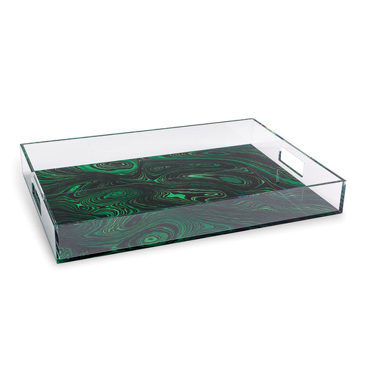 Malachite Green Tray