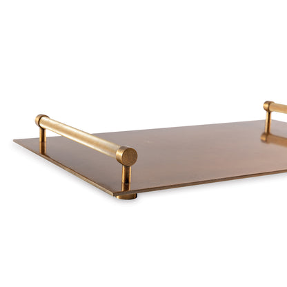 Parliament Aged Brass Tray