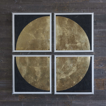 Gold Moon (set of 4)
