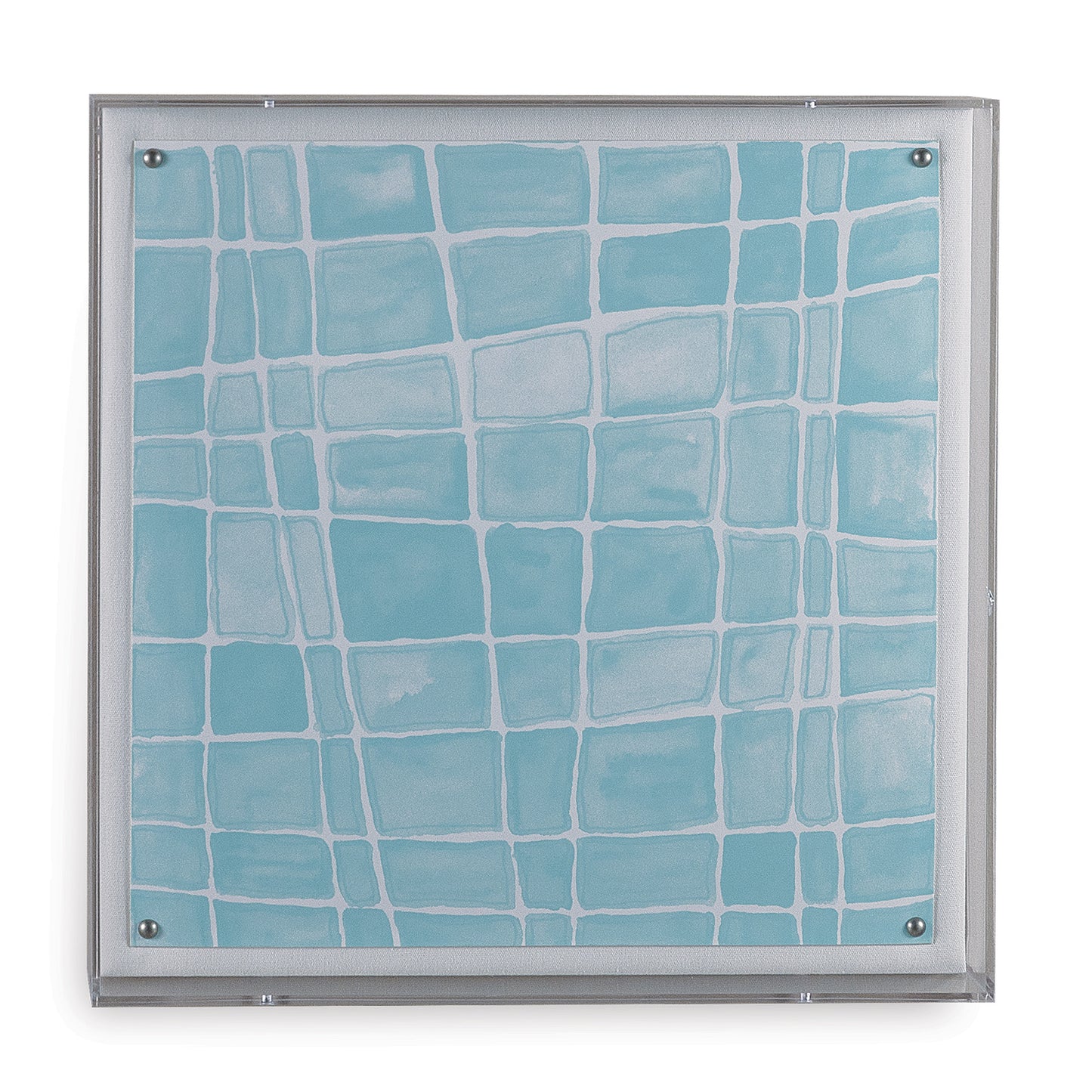 Squares Aquamarine