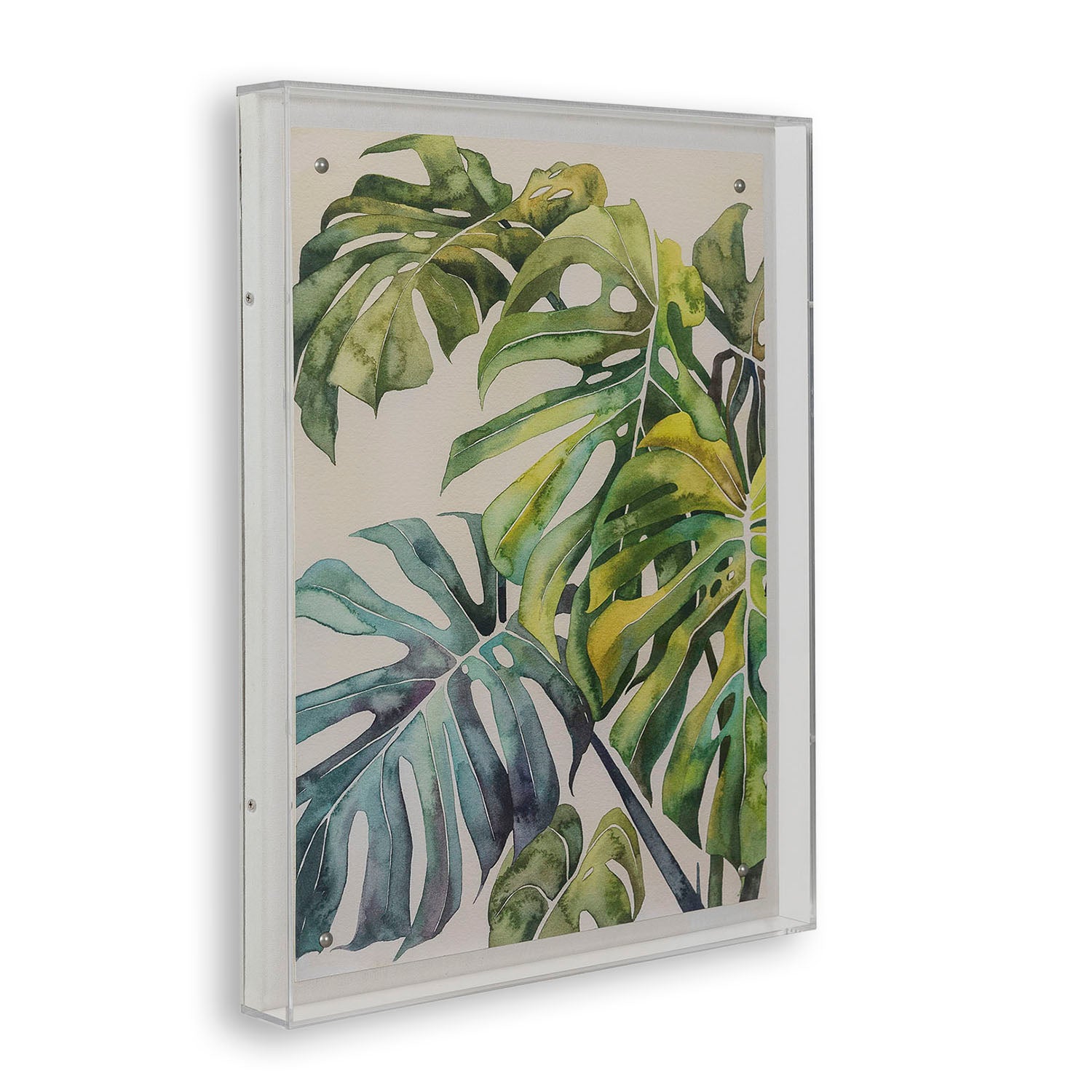 Watercolor Leaves II