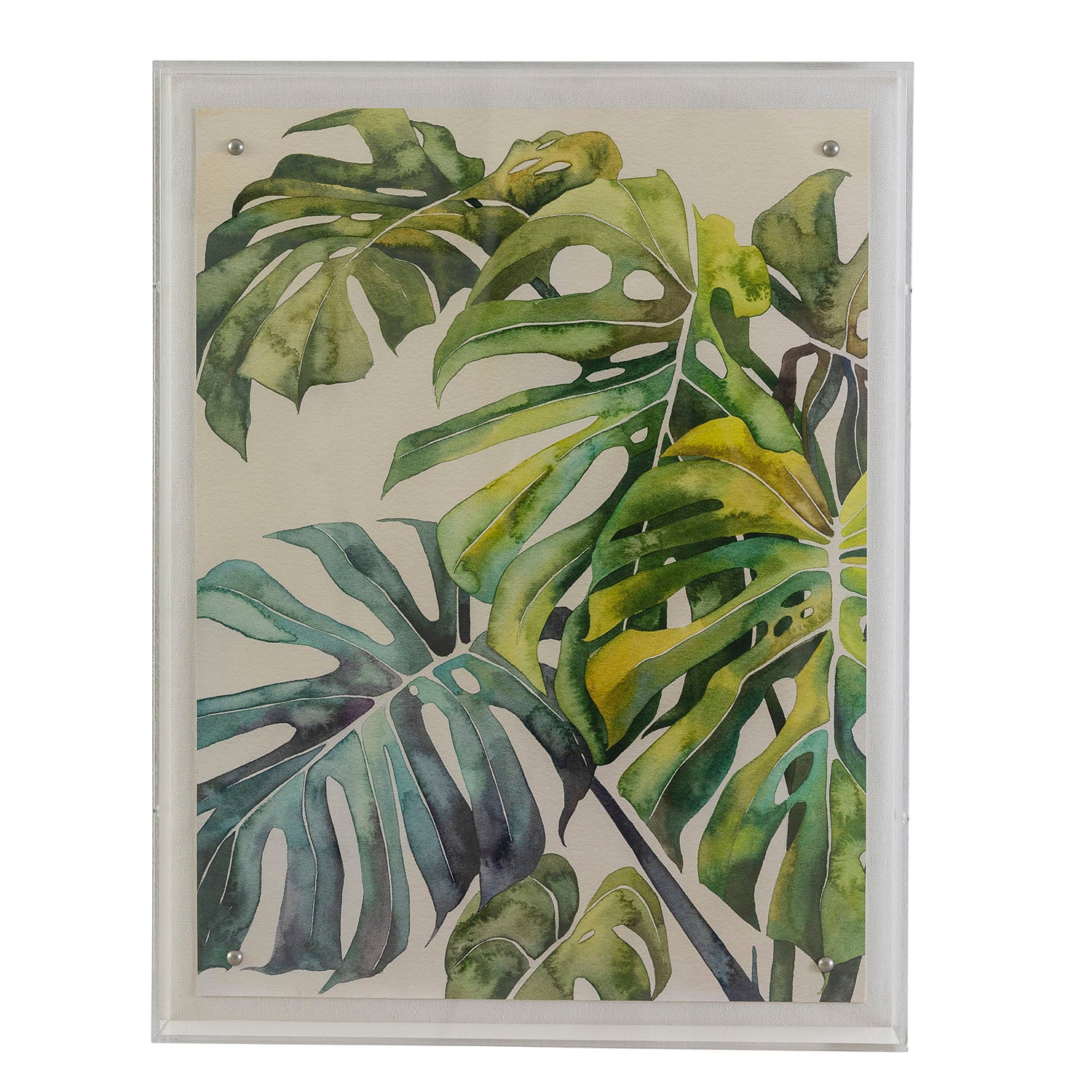 Watercolor Leaves II